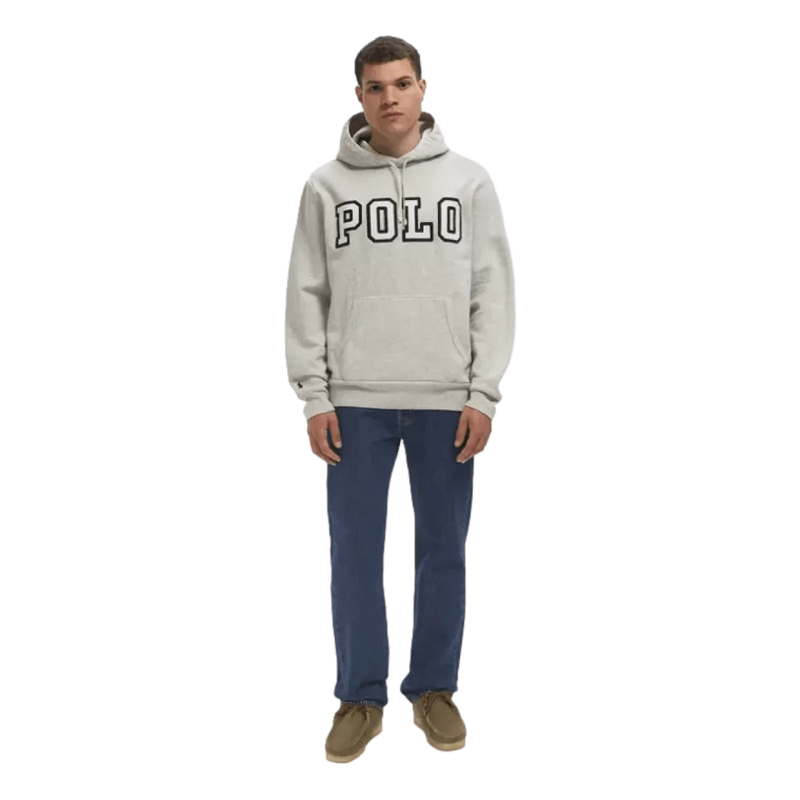 POLO RALPH LAUREN M SWEATER Polo Ralph Lauren Long Sleeve Hoodie Grijs Melee - Match Laren