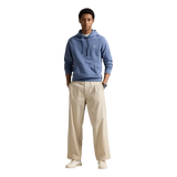 POLO RALPH LAUREN M SWEATER Polo Ralph Lauren Loopback Fleece Hoodie Jeans Blauw - Match Laren