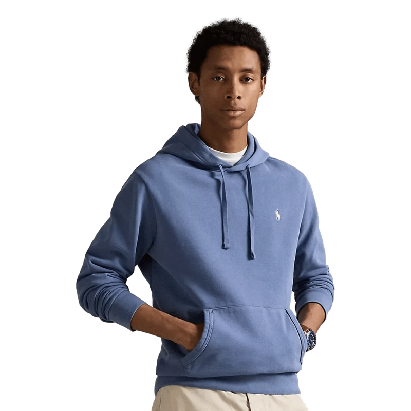 POLO RALPH LAUREN M SWEATER Polo Ralph Lauren Loopback Fleece Hoodie Jeans Blauw - Match Laren