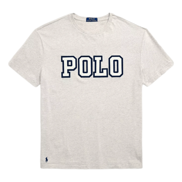 POLO RALPH LAUREN M T-SHIRT M / GRIJS MELEE Polo Ralph Lauren T-Shirt Classic Fit Jersey Grijs Melee - Match Laren
