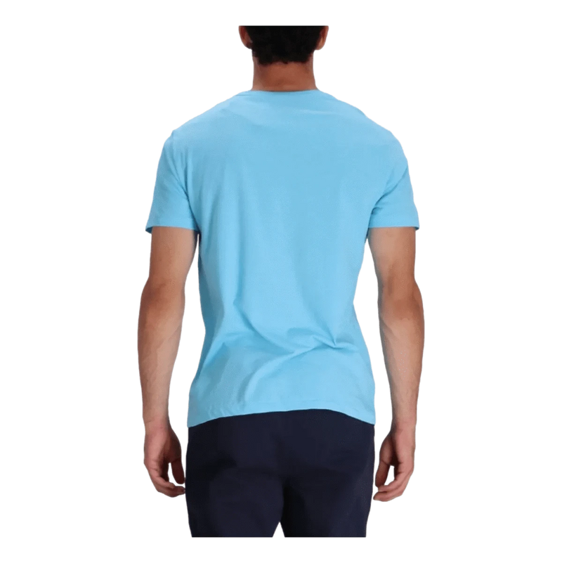 POLO RALPH LAUREN M T-SHIRT Polo Ralph Lauren T-Shirt Aqua - Match Laren