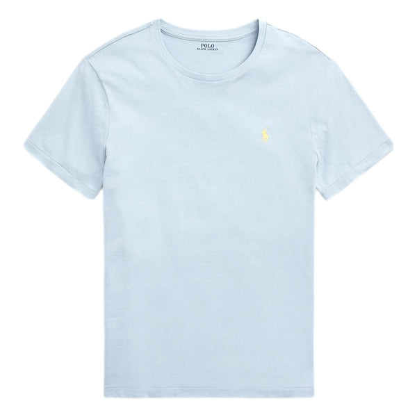 POLO RALPH LAUREN M T-SHIRT Polo Ralph Lauren T-shirt Custom Slim Fit Lichtblauw - Match Laren