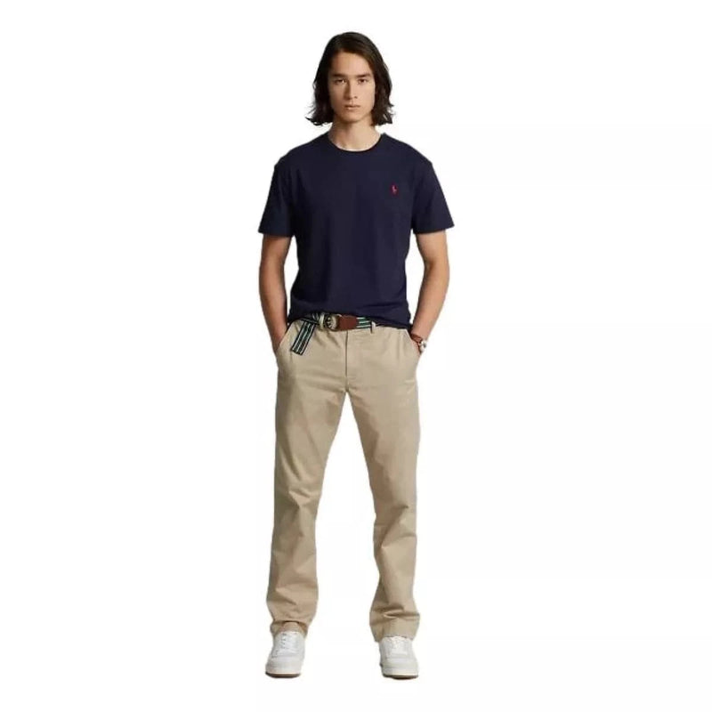 POLO RALPH LAUREN M T-SHIRT Polo Ralph Lauren T-shirt Custom Slim Fit Marine - Match Laren