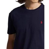 POLO RALPH LAUREN M T-SHIRT Polo Ralph Lauren T-shirt Custom Slim Fit Marine - Match Laren