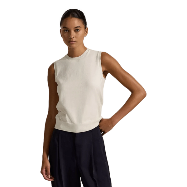 POLO RALPH LAUREN M TOP Polo Ralph Lauren Top Off White - Match Laren
