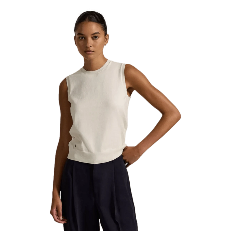 POLO RALPH LAUREN M TOP Polo Ralph Lauren Top Off White - Match Laren