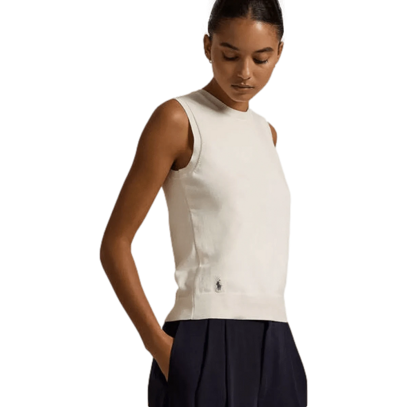 POLO RALPH LAUREN M TOP Polo Ralph Lauren Top Off White - Match Laren