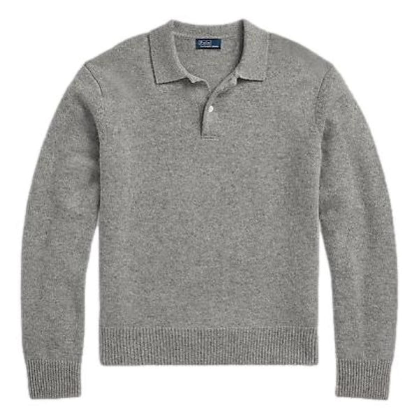 POLO RALPH LAUREN M TRUI Polo Ralph Lauren Cashmere Polo-Collar Jumper - Match Laren