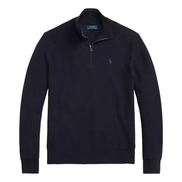 POLO RALPH LAUREN M TRUI Polo Ralph Lauren Trui Katoen Mesh-Gebreid Marine - Match Laren