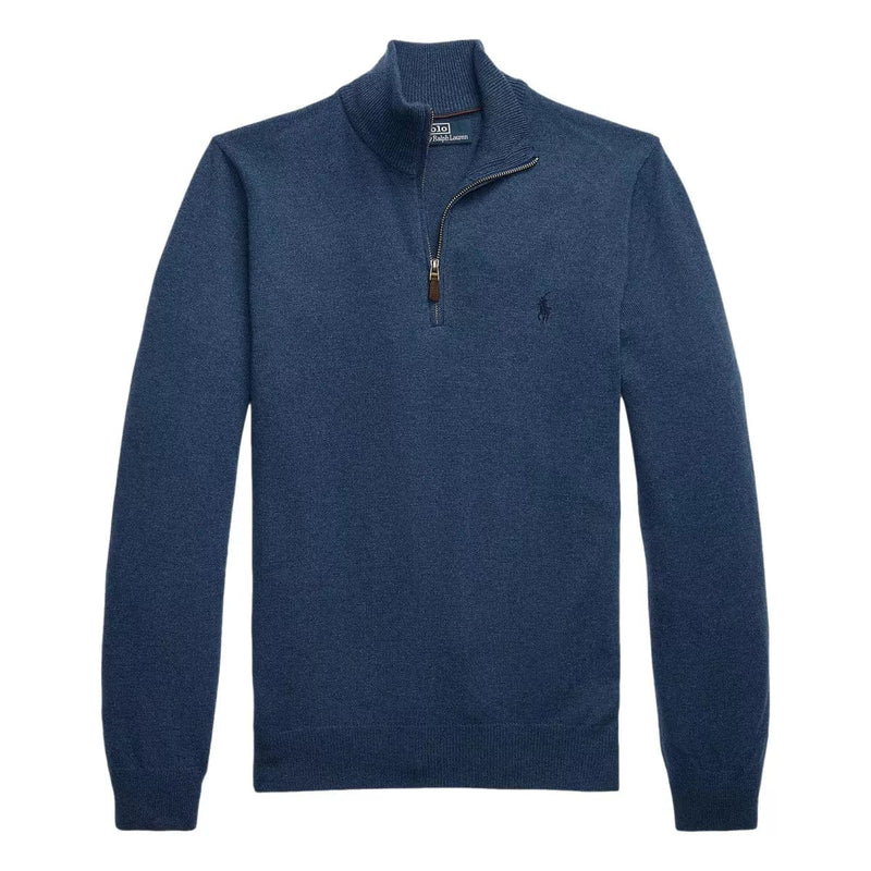 POLO RALPH LAUREN M TRUI Polo Ralph Lauren Wollen Trui Kwartrits Marine - Match Laren