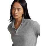 POLO RALPH LAUREN M TRUI S / GRIJS MELEE Polo Ralph Lauren Cashmere Polo-Collar Jumper - Match Laren