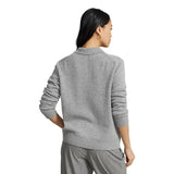 POLO RALPH LAUREN M TRUI S / GRIJS MELEE Polo Ralph Lauren Cashmere Polo-Collar Jumper - Match Laren