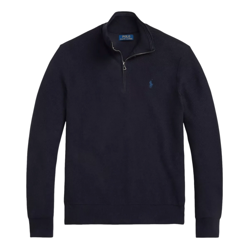 POLO RALPH LAUREN M TRUI S / MARINE Polo Ralph Lauren Trui Katoen Mesh-Gebreid Marine - Match Laren