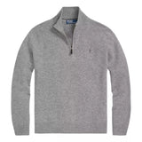 POLO RALPH LAUREN M TRUI XL / GRIJS MELEE Polo Ralph Lauren Wollen Trui Kwartrits Grijs - Match Laren