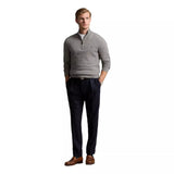 POLO RALPH LAUREN M TRUI XL / GRIJS MELEE Polo Ralph Lauren Wollen Trui Kwartrits Grijs - Match Laren