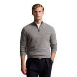 POLO RALPH LAUREN M TRUI XL / GRIJS MELEE Polo Ralph Lauren Wollen Trui Kwartrits Grijs - Match Laren