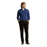 POLO RALPH LAUREN M TRUI XL / MARINE COMBI Polo Ralph Lauren Wollen Trui Kwartrits Marine - Match Laren