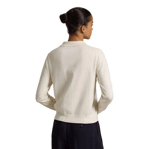 POLO RALPH LAUREN M VEST Polo Ralph Lauren Cardigan Off White - Match Laren