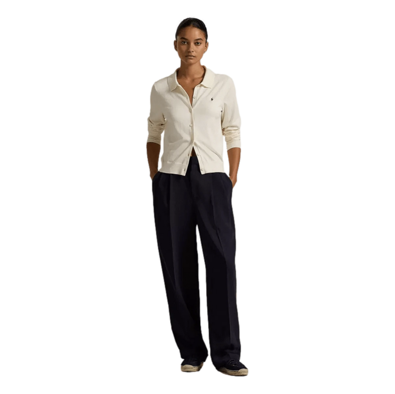 POLO RALPH LAUREN M VEST Polo Ralph Lauren Cardigan Off White - Match Laren