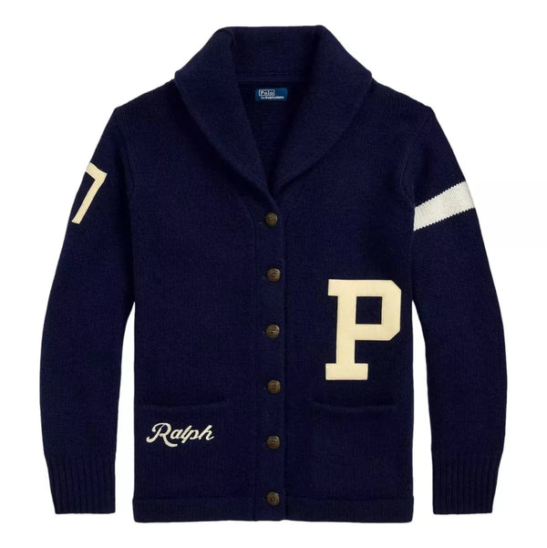 POLO RALPH LAUREN M VEST XS / MARINE COMBI Polo Ralph Lauren Wollen Vest Marine - Match Laren
