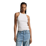 POLO RALPH LAUREN TANK TOP Polo Ralph Lauren Tank Top Katoen Wit - Match Laren
