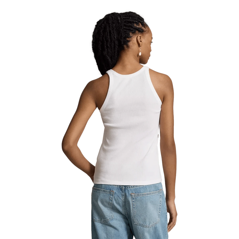 POLO RALPH LAUREN TANK TOP Polo Ralph Lauren Tank Top Katoen Wit - Match Laren