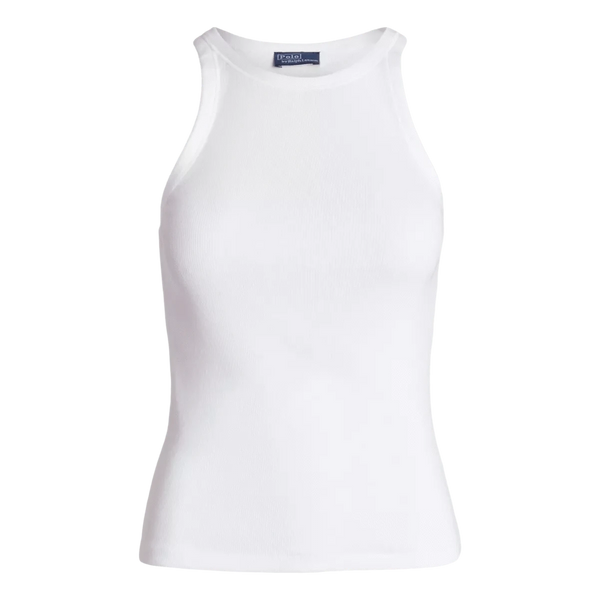 POLO RALPH LAUREN TANK TOP S / WIT Polo Ralph Lauren Tank Top Katoen Wit - Match Laren