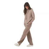 REPEAT M BROEK Repeat Rechte Gebreide Broek Taupe - Match Laren