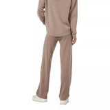 REPEAT Repeat Rechte Gebreide Broek Taupe - Match Laren