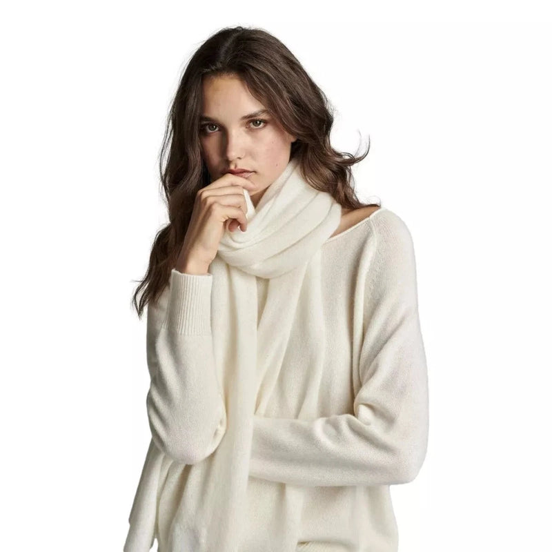 REPEAT M SJAAL ONE / NATUREL Repeat Cashmere Sjaal Naturel - Match Laren