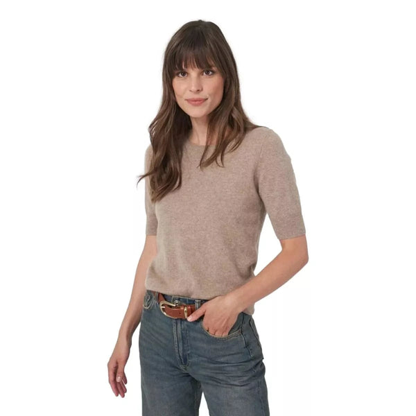 REPEAT M TRUI 34 / BRUIN Repeat Cashmere Trui Bruin - Match Laren