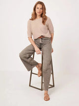 REPEAT M TRUI Repeat Cashmere Trui Zandkleur - Match Laren