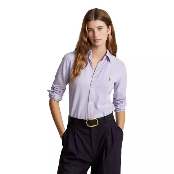 POLO RALPH LAUREN Polo Ralph Lauren Overhemd Oxford Katoen Lila - Match Laren