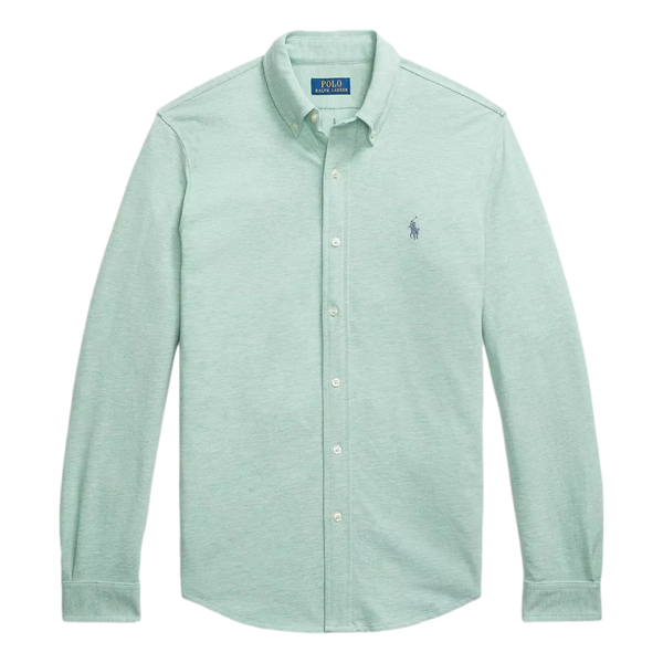 POLO RALPH LAUREN Polo Ralph Lauren Mesh Overhemd Olijf - Match Laren