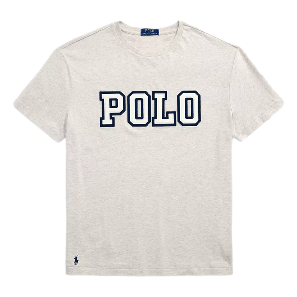 POLO RALPH LAUREN Polo Ralph Lauren T-Shirt Classic Fit Jersey Grijs Melee - Match Laren
