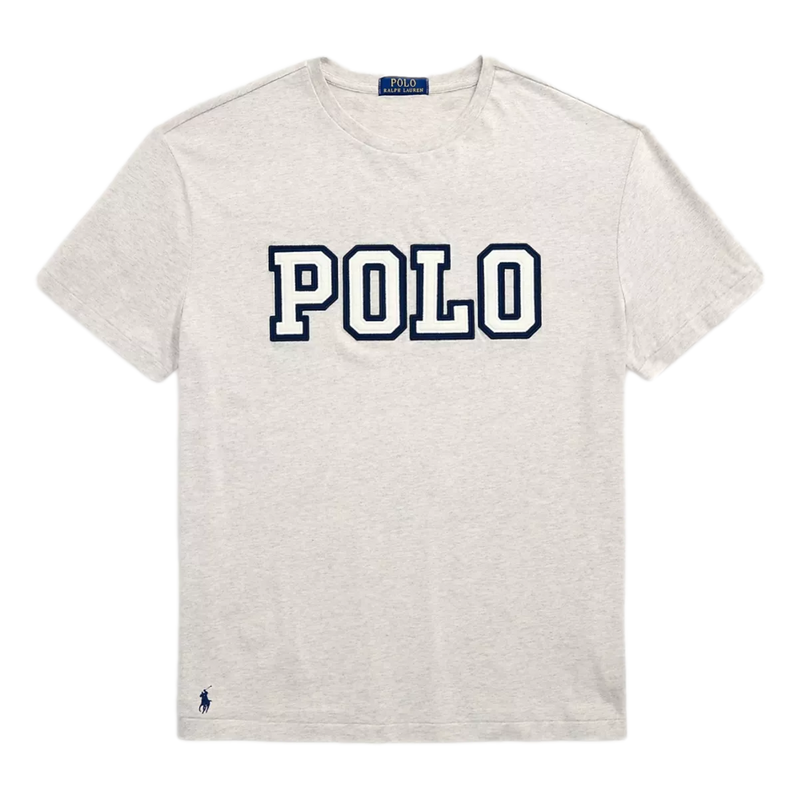 POLO RALPH LAUREN Polo Ralph Lauren T-Shirt Classic Fit Jersey Grijs Melee - Match Laren