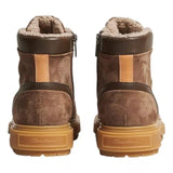 SANTONI M SCHOEN HOOG Santoni Winter Boot Brown Nubuck - Match Laren