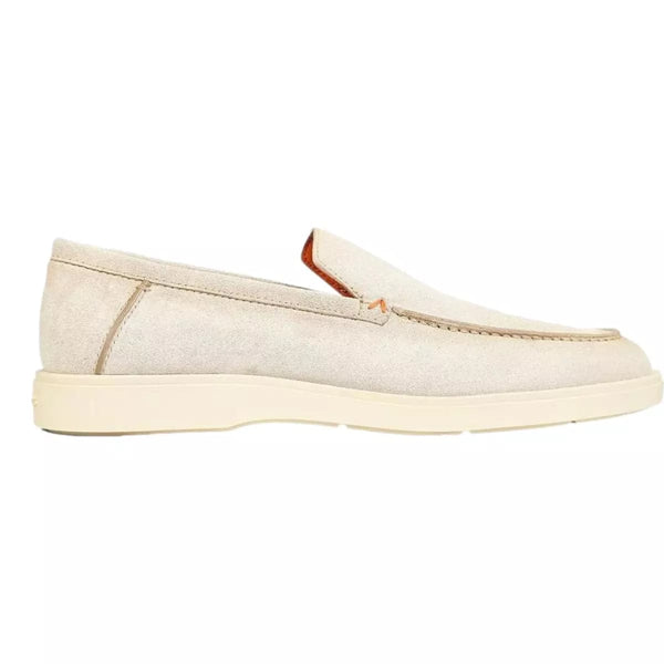 SANTONI Santoni Loafer Suede Beige - Match Laren