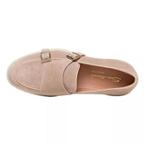 SANTONI M SCHOEN LAAG Santoni - loafer dubbele gesp rose - match laren