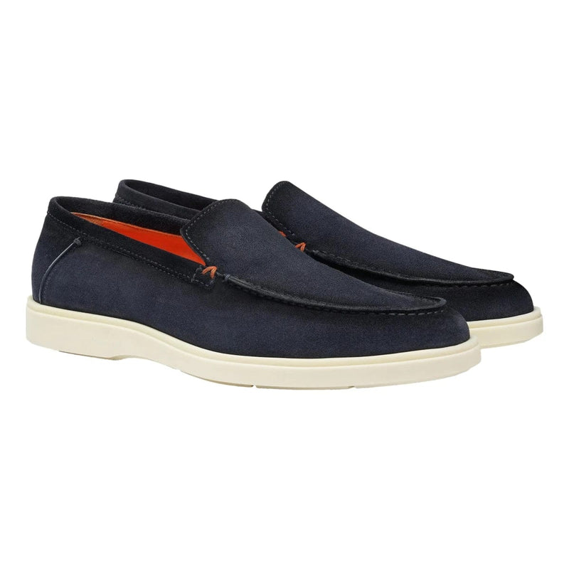 SANTONI M SCHOEN LAAG Santoni Loafers Marine - Match Laren