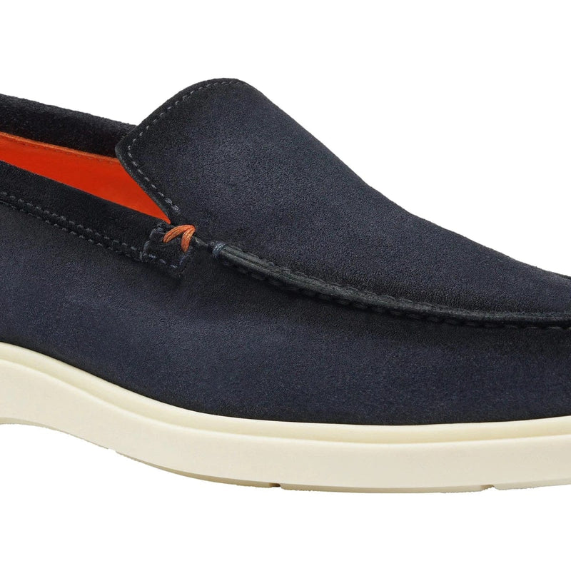 SANTONI M SCHOEN LAAG Santoni Loafers Marine - Match Laren