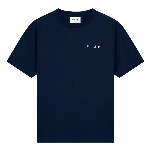 SEVENTY M T-SHIRT OLAF T-Shirt Marine Blauw - Match Laren