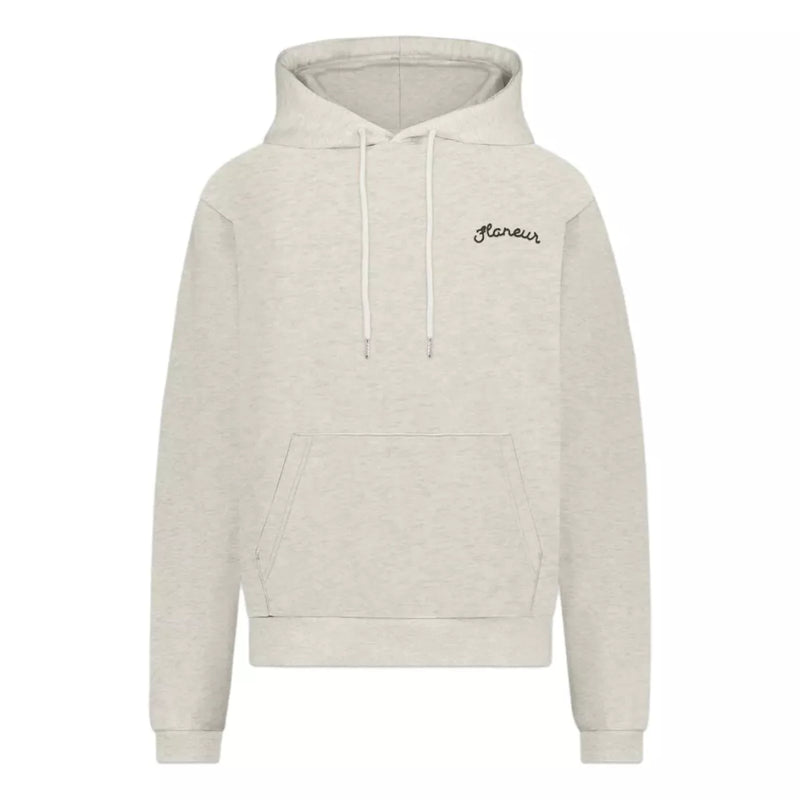 FLANEUR Flaneur Sweater Signature Hoodie Grijs - Match Laren