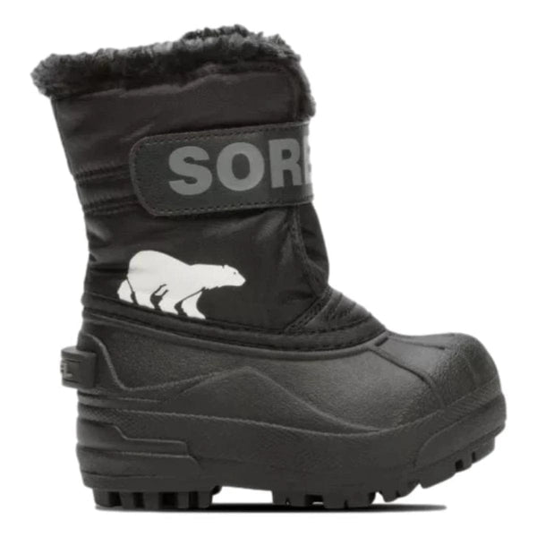 SOREL SNOWBOOT Sorel snow commander toddler black - match laren