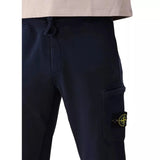 STONE ISLAND J BROEK Stone Island Joggingbroek Marineblauw - Match Laren