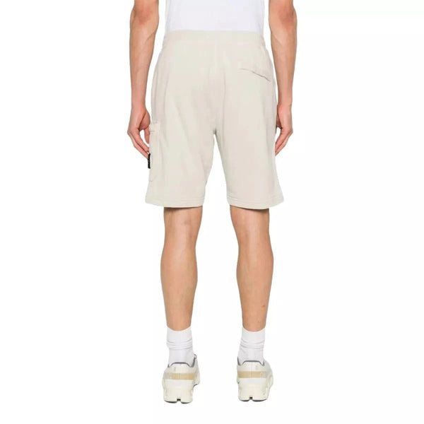 STONE ISLAND J SHORT Stone Island Katoenen Short Zandkleur - Match Laren