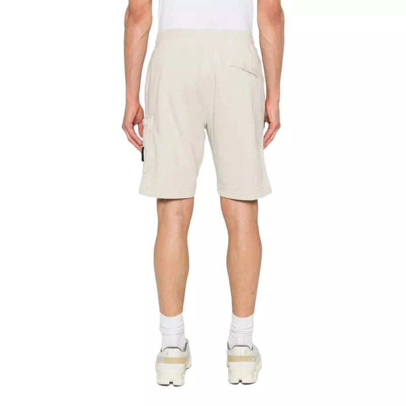 STONE ISLAND J SHORT Stone Island Katoenen Short Zandkleur - Match Laren