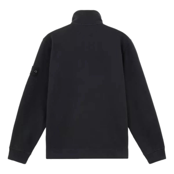 STONE ISLAND J VEST Stone Island Sweatshirt Met Volledige Rits En Geribde Details Marine - Match Laren