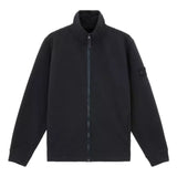 STONE ISLAND J VEST Stone Island Sweatshirt Met Volledige Rits En Geribde Details Marine - Match Laren