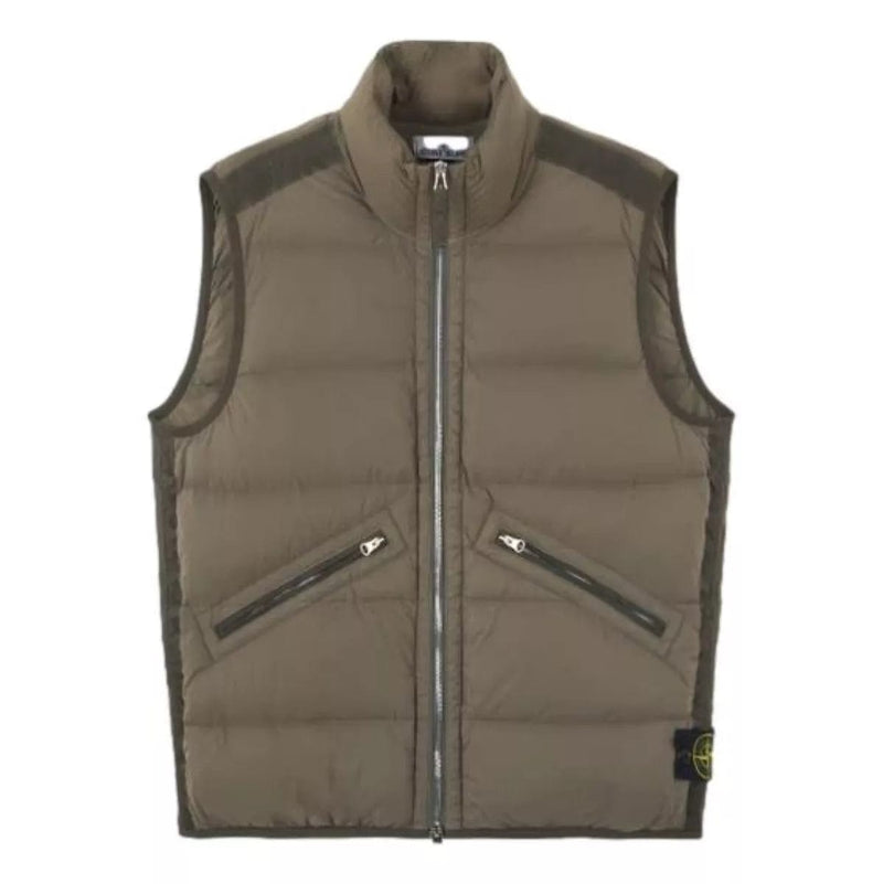 STONE ISLAND M BODYWARMER M / KHAKI Stone island bodywarmer khaki - Match Laren